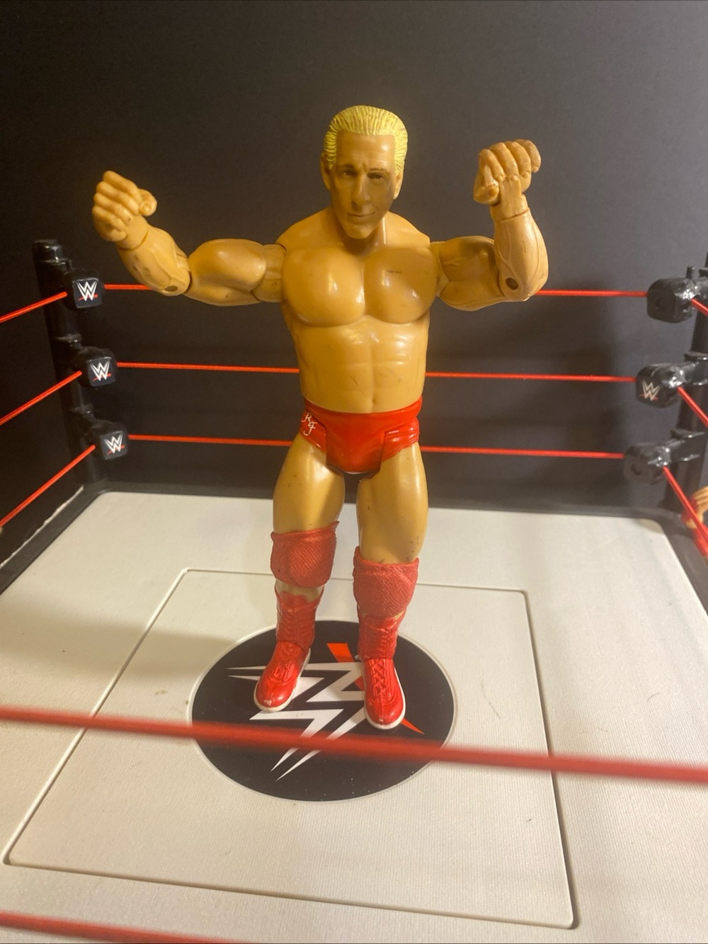 Ric Flair WWE 2003 Ruthless Aggression Action Figure Jakks Wrestlemania 23